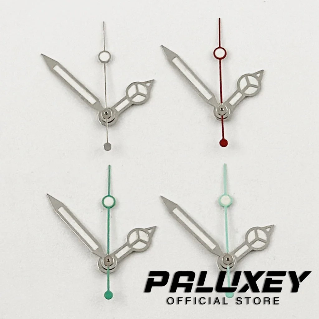 NH35 유령 손 파란색 녹색 빨간색 시계 손 NH35/NH36/4R/7S 무브먼트 시계 포인터에 적합