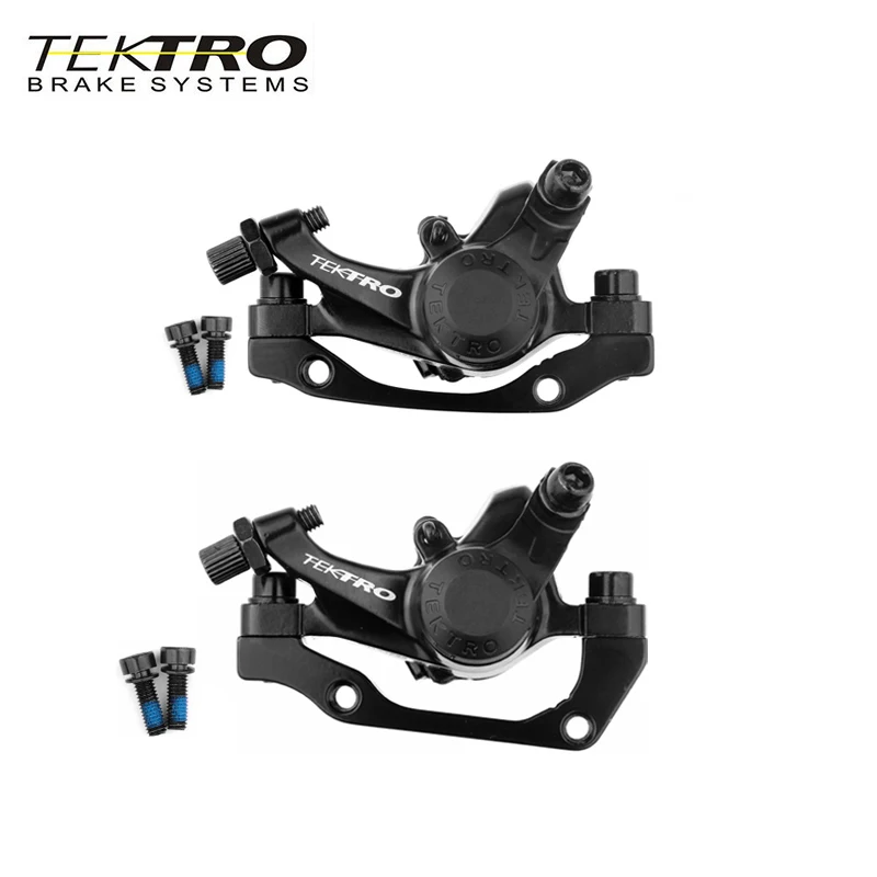 Tektro MD-M280 Mountain Bike Disc Brakes TR160-24 160MM Rotor Wire-controlled Mechanical Caliper Front/Rear Aluminum Alloy Brake