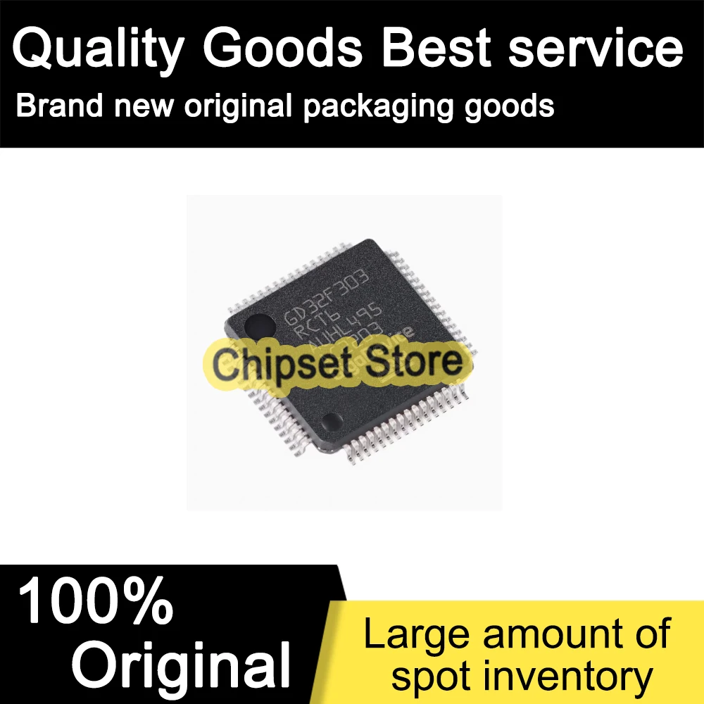 

10pcs/lot GD32F303RCT6 LQFP IC 100% Brand new