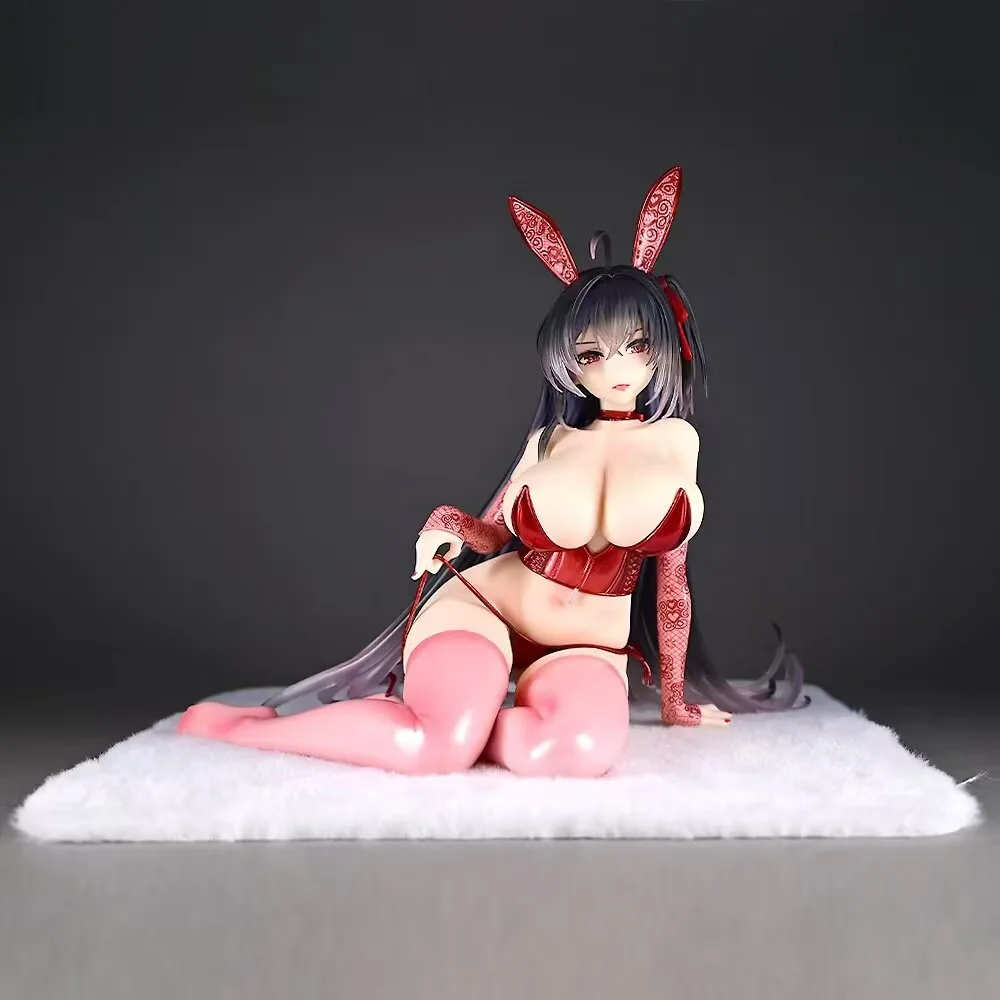 

21cm Azur Lane IJN Taiho Bunny Girl Kneeling Swimsuit Anime Handmade Action Figures Desktop Case Decoration Ornament Gift