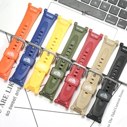 For Casio PRG-240 PRG-40 PAG-40 Specialized Interface TPU Replacemnet Strap Resin Wristband Watch Accessories