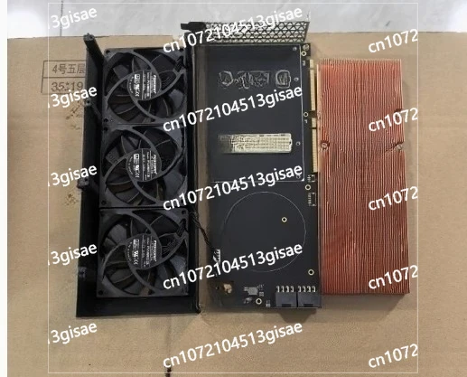 DIY Pure Copper Fan Adapter Board 1 Piece-V100 SXM2 To PCIE Home Desktop Silent Version