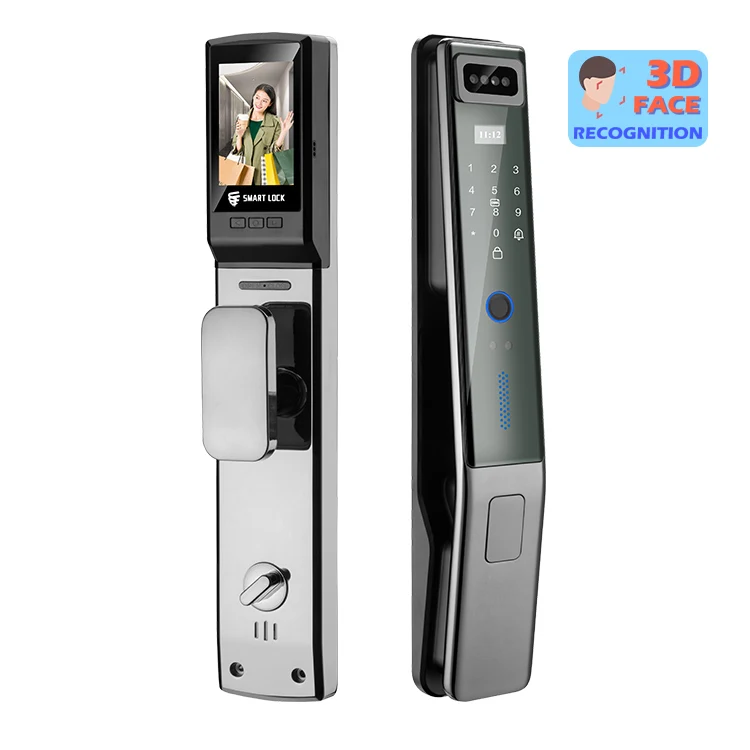 Handaily Digital Security Fingerprint lock Face Recognition Smart Door Lock Wishome APP keyless door lock