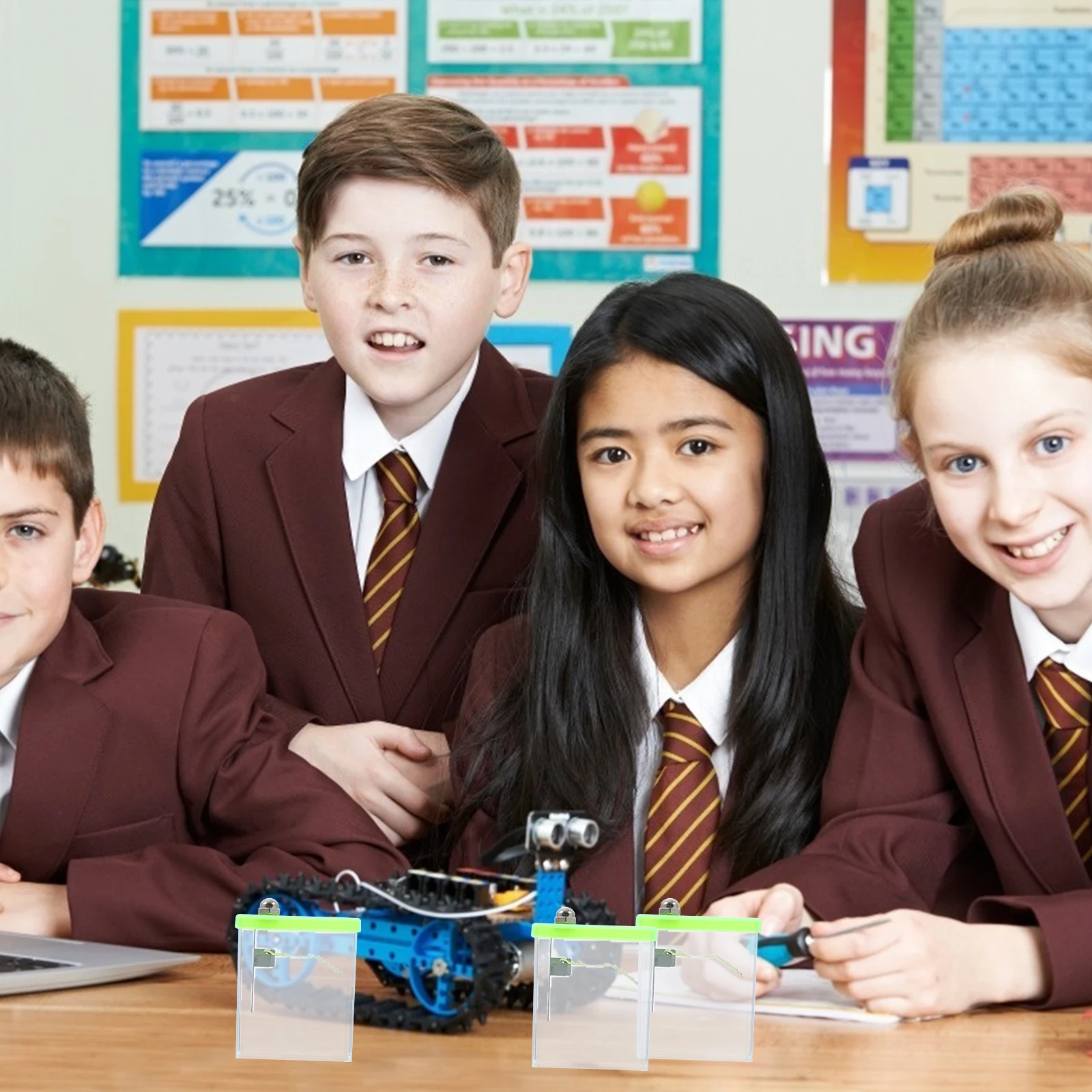 

3Pcs Foil for Charge Detection Test Positive Negative Insulation Physics Experiment School Lab Equipment