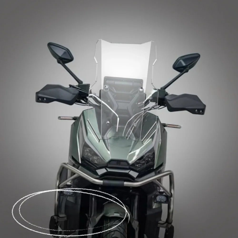 【Perfect fit】Motorcycle windshield modified linear windshield 368G modified accessories front chest guard for ZONTES 368G 368g