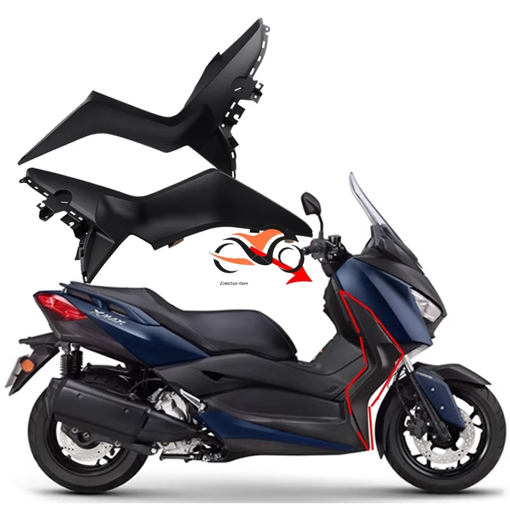 For YAMAHA XMAX XMAX300 300 2019-2022 2020 2021 Motorcycle Flow Hood Front Left and Right Side Strips of The Air Deflector