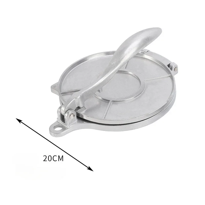 

Corn Tortilla Press 16/20CM Aluminum Alloy Manual Corn Tortilla Dough Press Tool Kitchen Baking Utensil Cooking Accessories