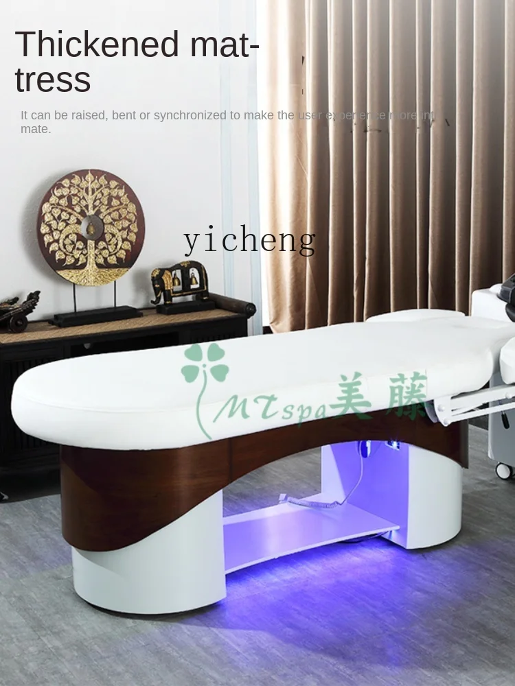 Xl Electric Lift Beauty Care Bed Automatic Body Shaping Multifunctional Tattoo Bed Half Lying