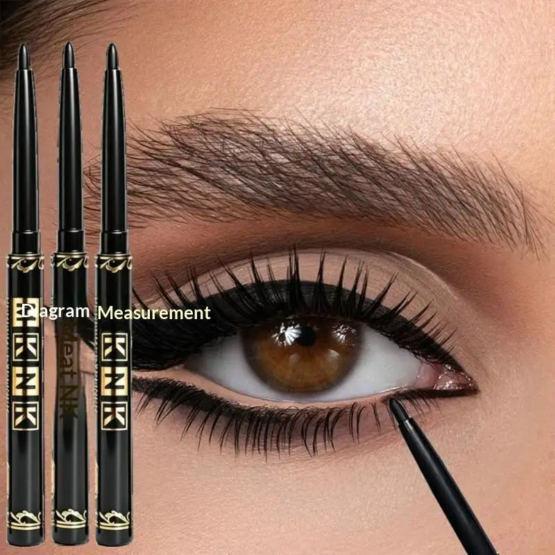 10PCS Waterproof Eyeliner Pencils Smudge Proof Long Lasting High Pigment Cosmetics for Women Daily Makeup
