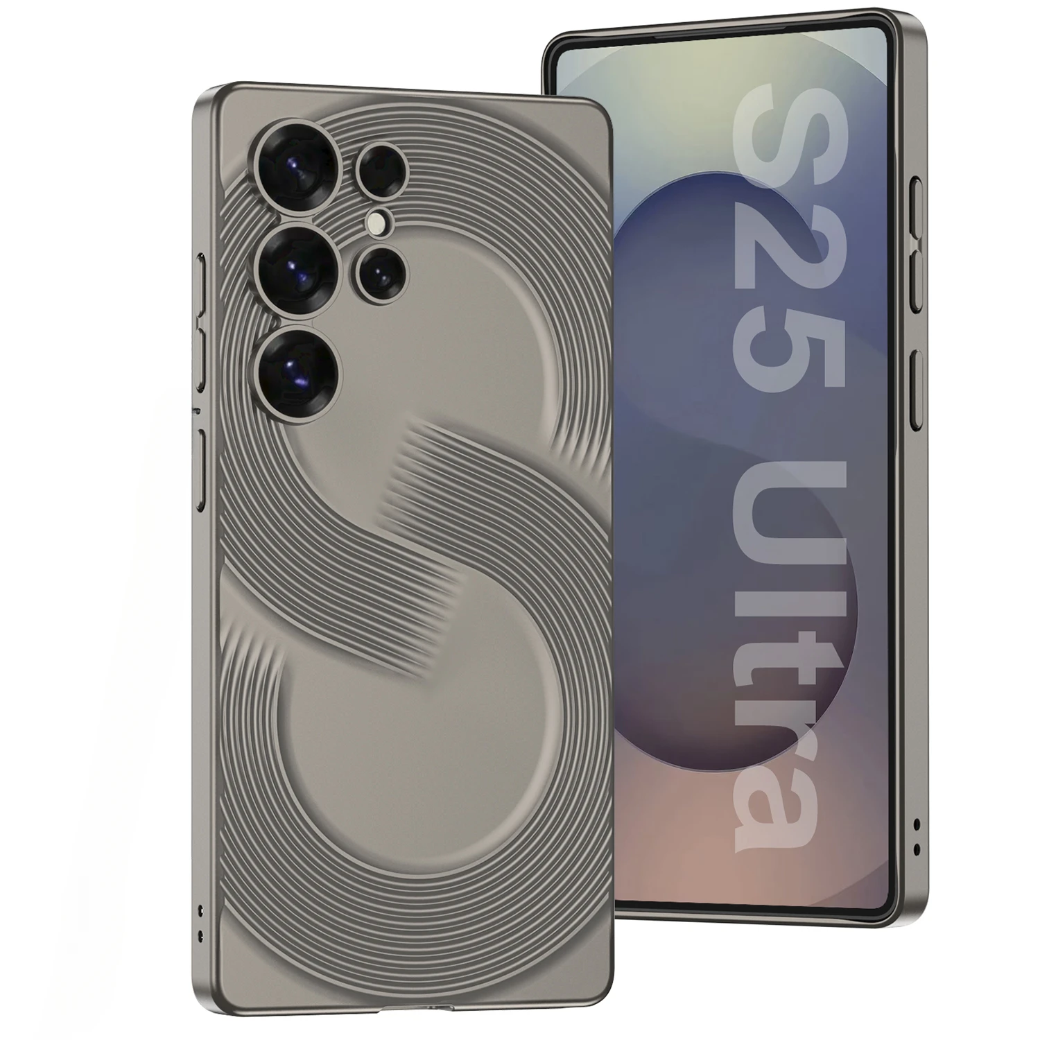 Für Galaxy S25 Ultra Drop-proof Kunststoff Hard Shell Schutzhülle für Samsung Galaxy S25 Ultra Abdeckung Fällen