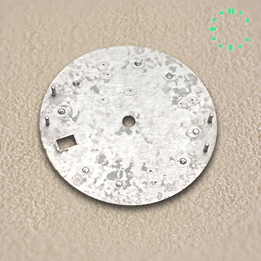 28.5 مللي متر S شعار Sunray المينا الهاتفي SUB/SKX007 الهاتفي مناسبة لحركة NH35/NH36 الأخضر مضيئة ساعة تعديل الملحقات