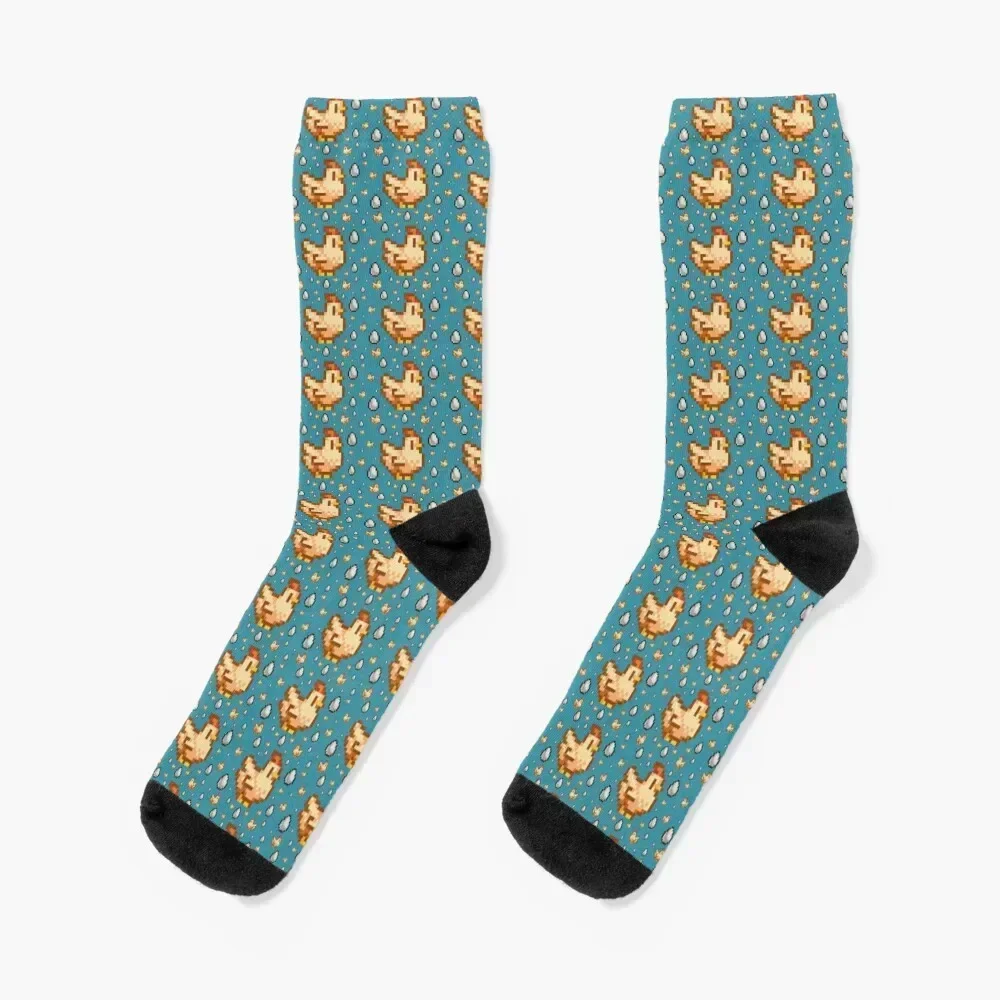 Chickens! Socks Climbing designer brand Man Socks Women's