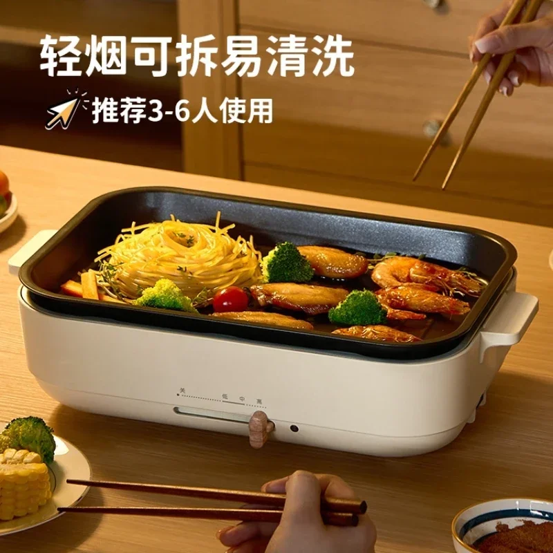 

apply Household Non-Stick Electric Barbecue Grill
