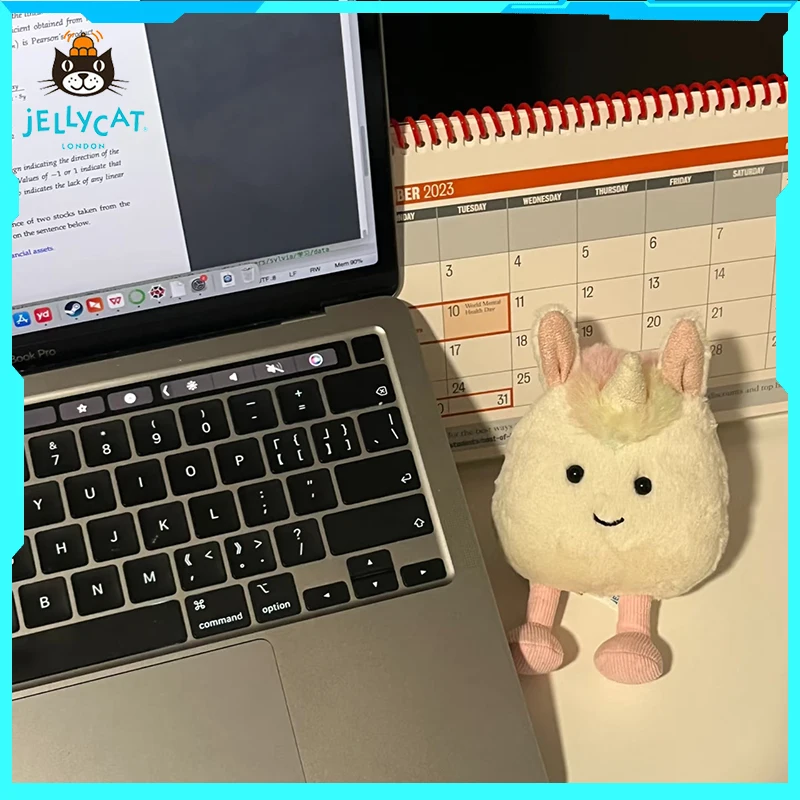 新しいジェリーキャットユニコーン漫画かわいいぬいぐるみペンダント2026新年ギフトは肌に優しく、柔らかく、バッグやキーホルダーに適しています