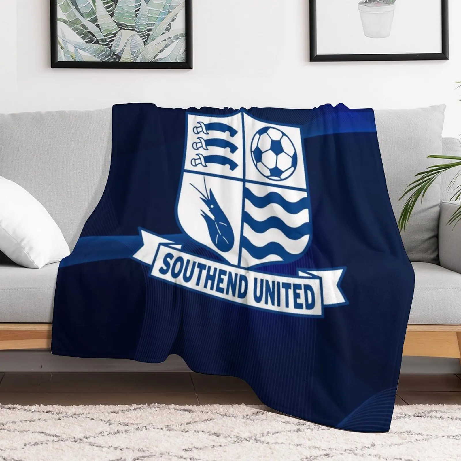 Southend United FC Throw Blanket