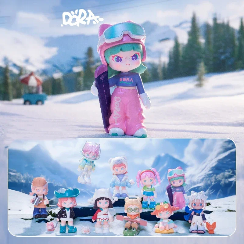 

Dora Escape Plan Series Blind Box Toys Surprise Mystery Box Action Figure Model Collectible Ornament toys Kawaii Figurine