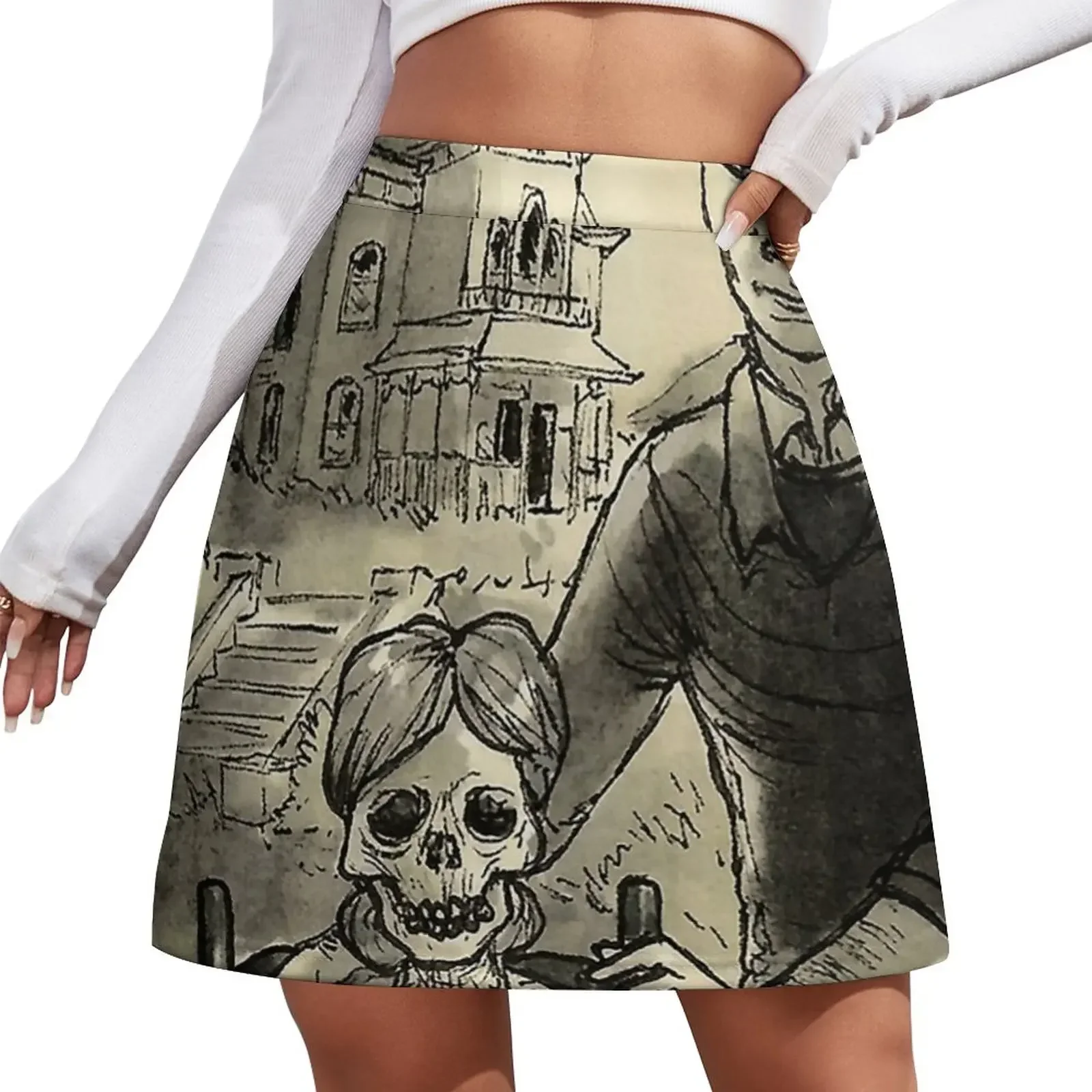 

Villain Clans - Norman Bates Mini Skirt festival outfit women korean fashion night club women