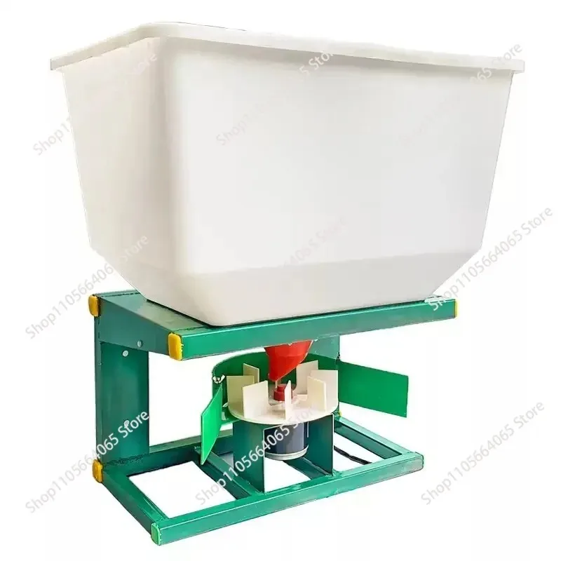 Tractor Front-mounted Fertilizer  Rear Mounted Electric Fertilizer Spreader  12v 24v 48v 150w 250w 350w 1pcs