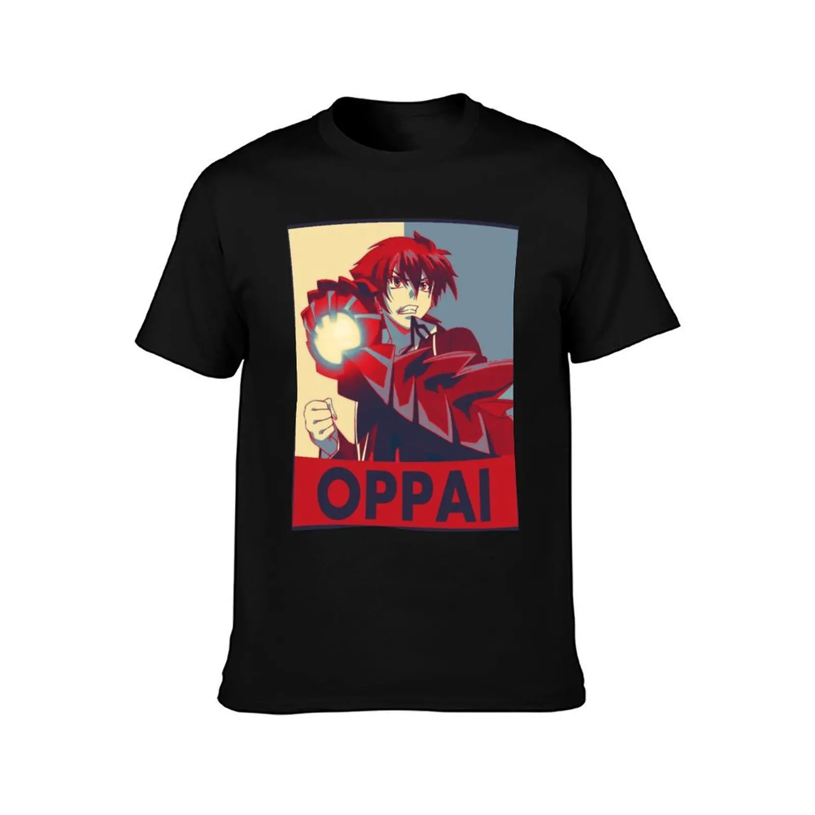 High School DxD - Issei Pop Art Oppai T-Shirt Sport Basic Moisture Wicking Tee