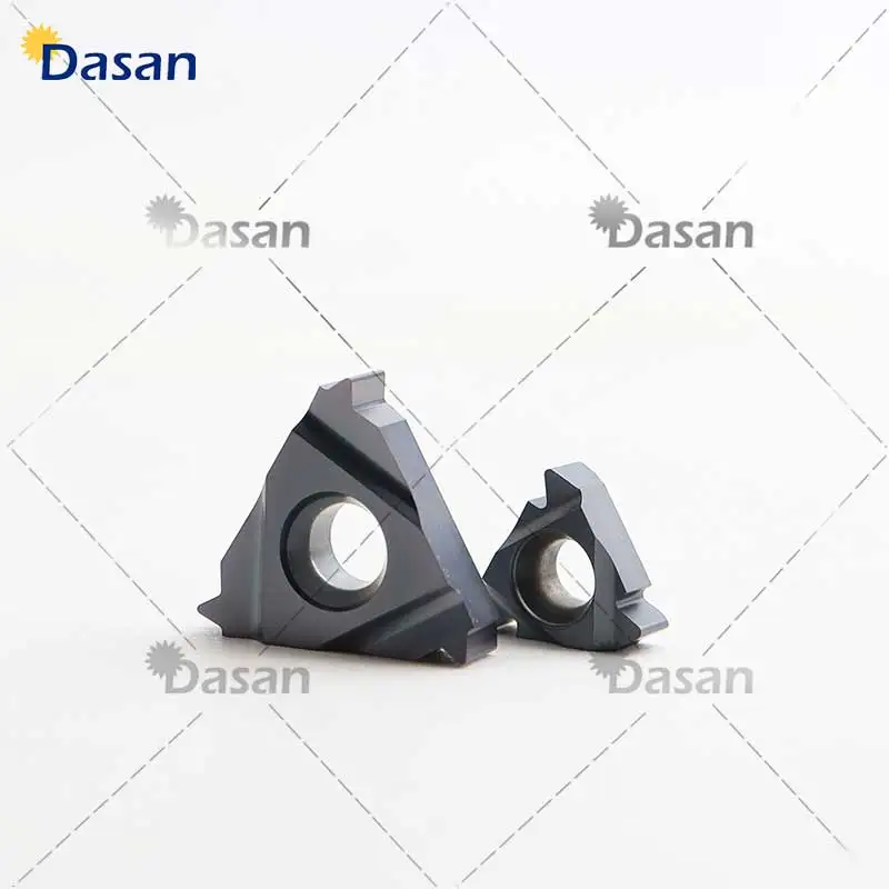 10PCS  11IR 16ER 16IR 11BSPT 14BSPT 19BSPT Carbide Threading Inserts Cutter Tools for Steel or 303 Stainless Steel