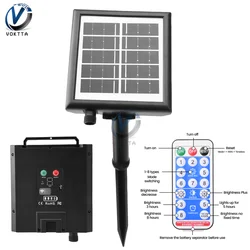 2400MAH Solar Panel Controller LED Light String Control Box TYPE-C Circuit Remote Control Board Solar Light Controller Module