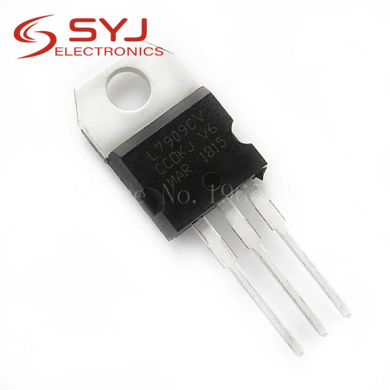 10pcs/lot 7909 L7909 L7909CV TO-220 9V / 1.5A three-terminal regulator new original In Stock