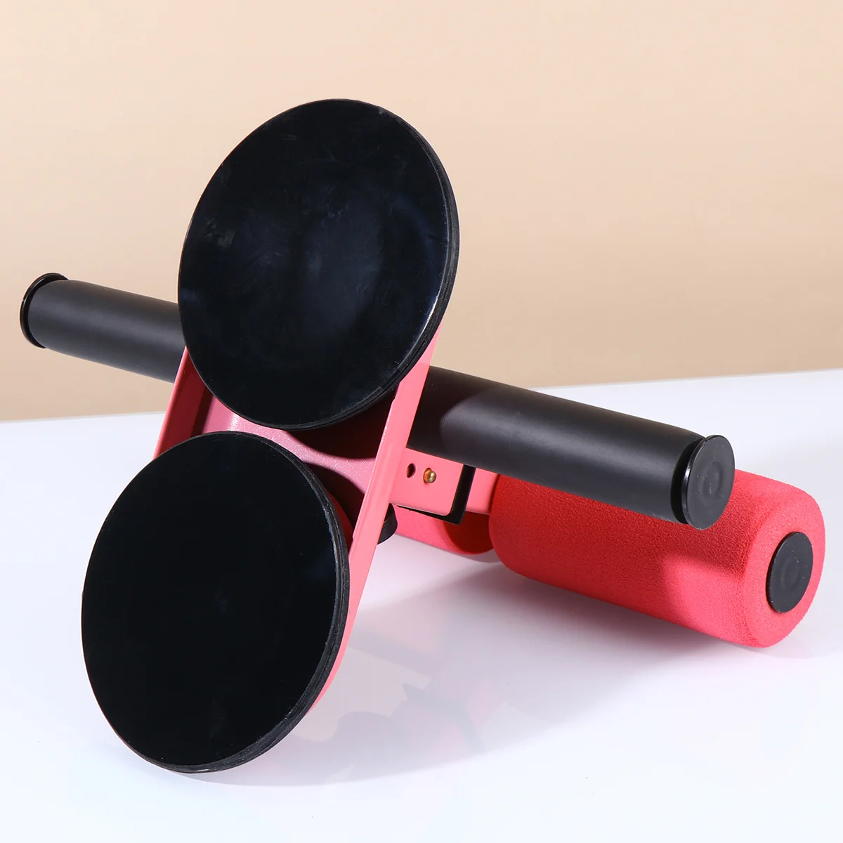 كوب شفط مزدوج مدرب البطن 22 سنتيمتر شريط اللياقة البدنية للخصر البطن ممارسة الجلوس المساعدة أداة الساق معدات تدريب العضلات