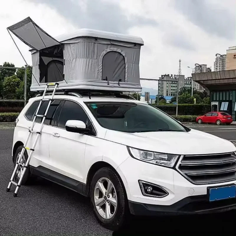 

Easy Operate 4-5 Person Rooftop Tent Waterproof Automatic Rooftop Tent Car Aluminum Tent