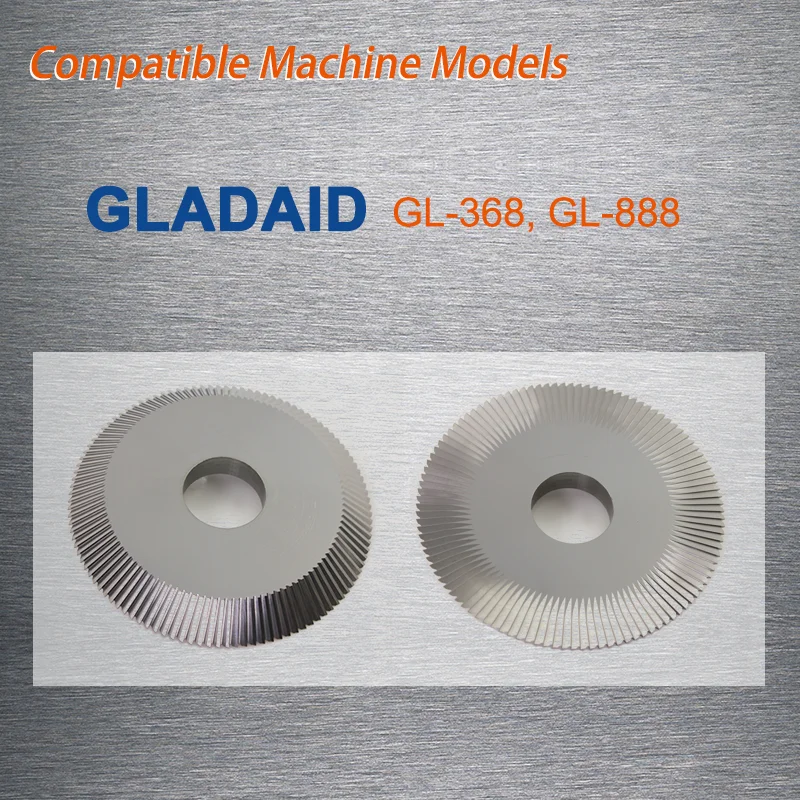 Milling Cutter Locksmith Tool Solid Carbide Compatible with Gladaid GL-368 GL-888 Key Cutting Machine