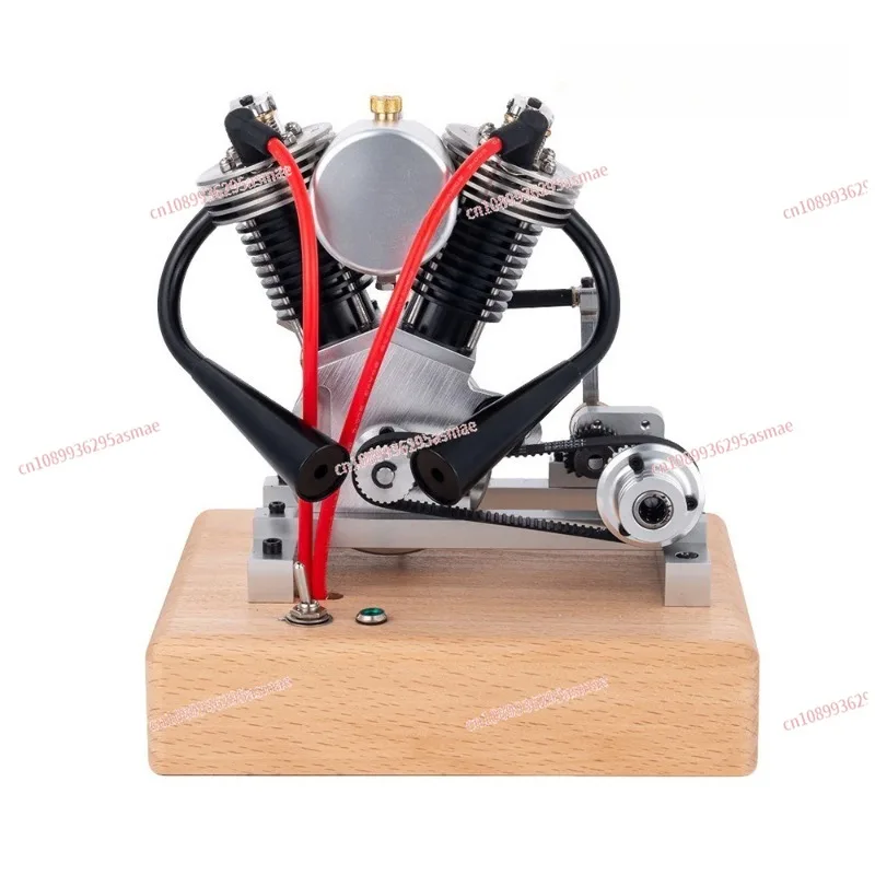 Mini Internal Combustion Engine Model DIY Assembly Engine Kit for Hobby Collection