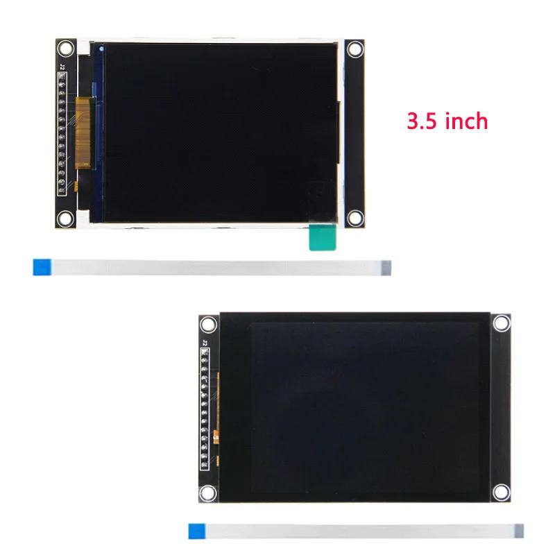 2.8/3.2/3.5 Inch SPI Serial Port TFT LCD Screen Capacitive Touch Screen Display Module IPS Version Black