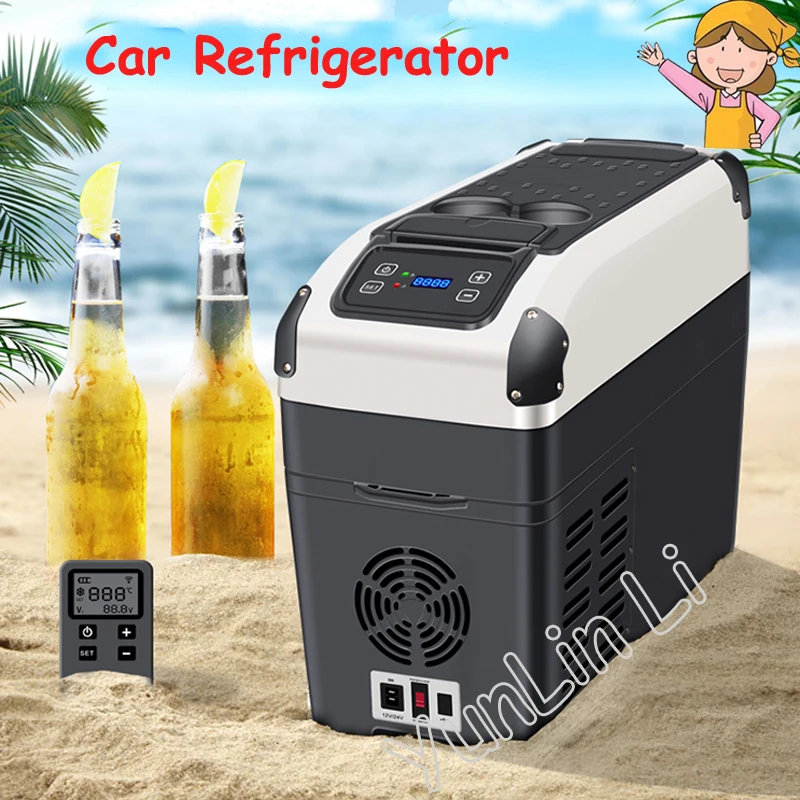 16L Household Refrigerator Electric Fridge Cooler Warmer Truck RV Home Use