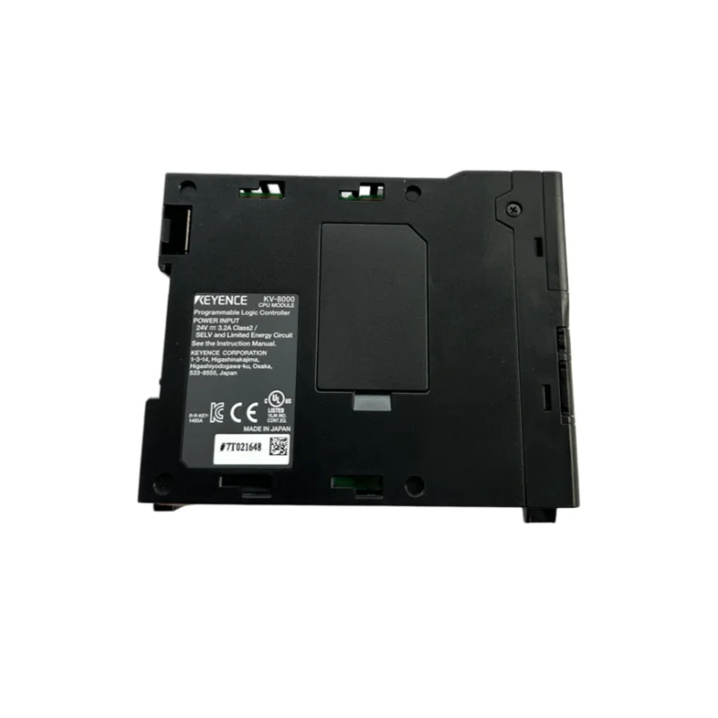 Original KEYENCE KV-8000 Programmable Controller CPU Unit Main Focus on Equipment Data Visualization and Fault Tracing