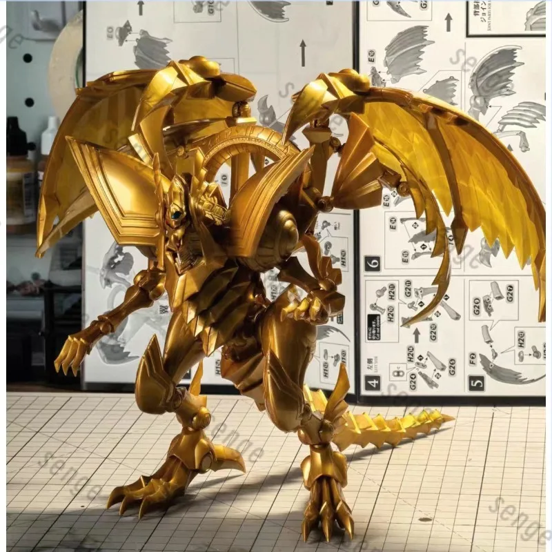 

Оригинальный товар Bandai Yu-Gi-Oh! Коллекционная сборная модель: Три фантастических бога, крылатый дракон Ра, Небесный дракон, Гигантский воин