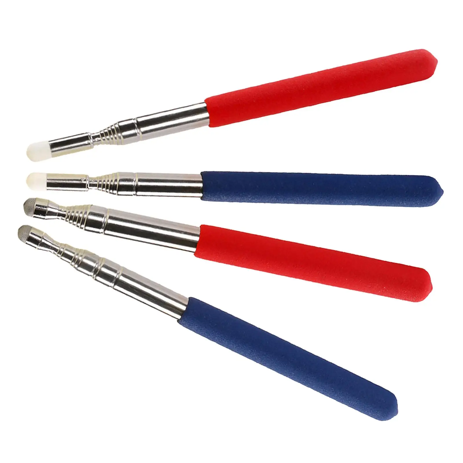 Teaching Pointer Durable with Felt Head Portable Classroom Whiteboard Pointer for Docent Couch Guides Leader Conference Training