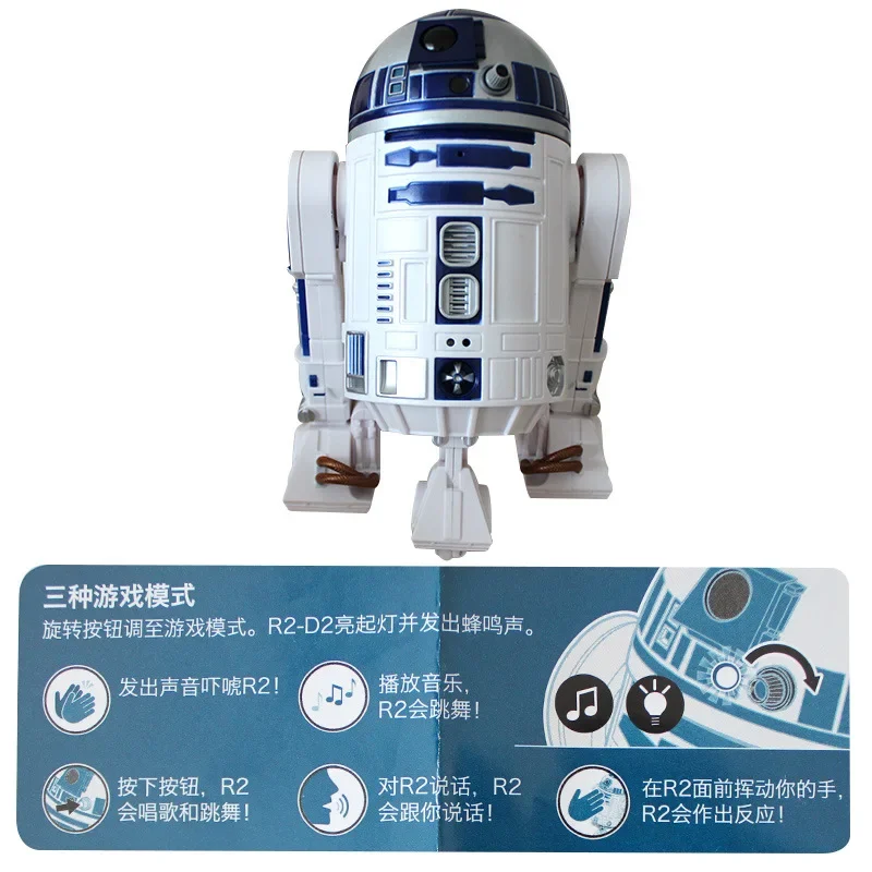 APP Electric Remote Control Intelligent Programming Dialogue Robot Star Wars R2-D2 Action Desk Anime Model Toys Figures Gift