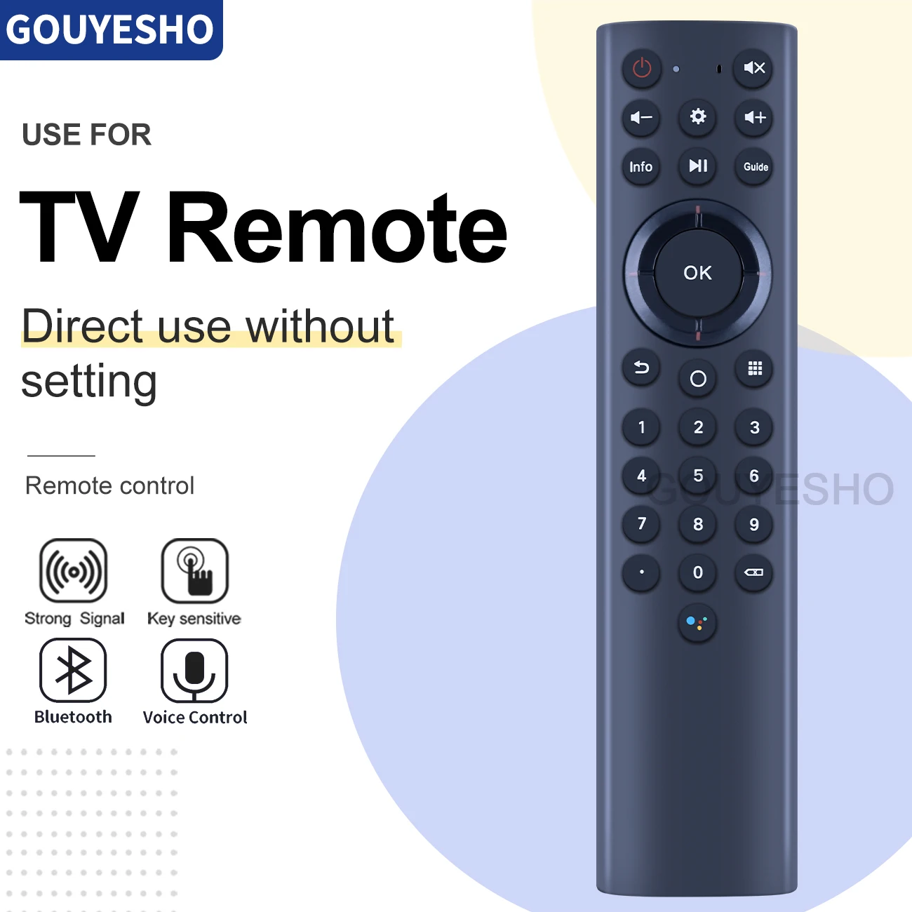 New Voice Bluetooth Remote Control For ZTE ZXV10 B8666 B866 RC-306C-02 & MTC ZXV10 B8666 B866 RC-306C-02 TV Set-top Box