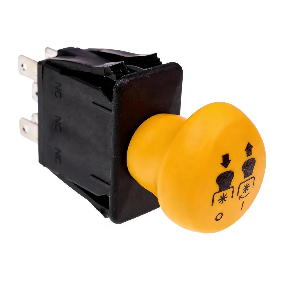 Interruptor de Embrague PTO de 7 Terminales Compatible con Cub Cadet MTD 725-3233 725-3233A 925-3233A 925-3233 Delta 6201-308 6204-308