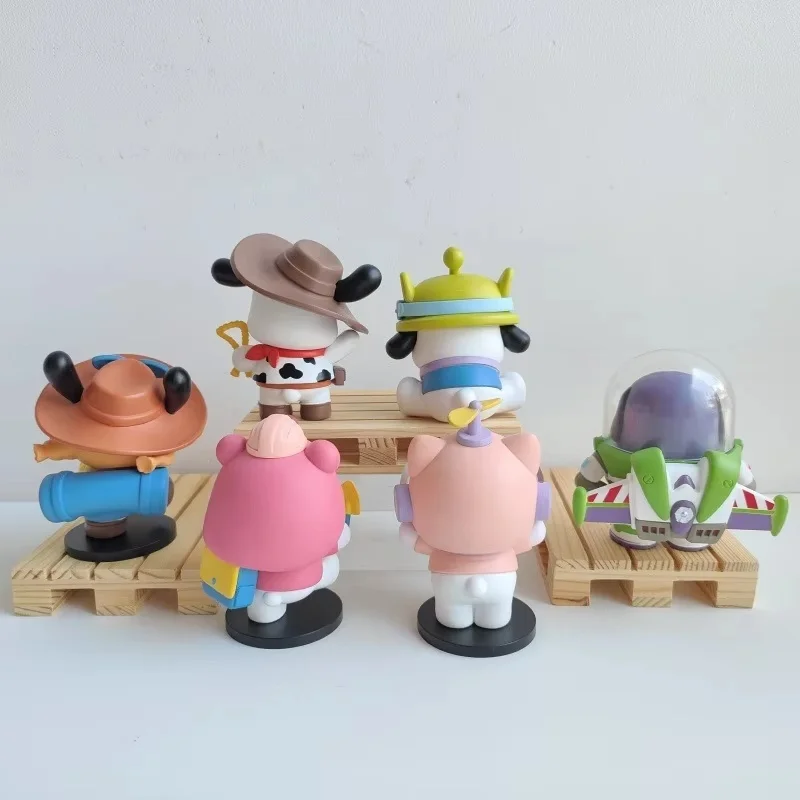 【متوفر 】لعبة شخصيات الحركة البلاستيكية من سلسلة Pachat Dog Adventure Series لتزيين الغرفة، هدية مثالية للأطفال والجامعات #3