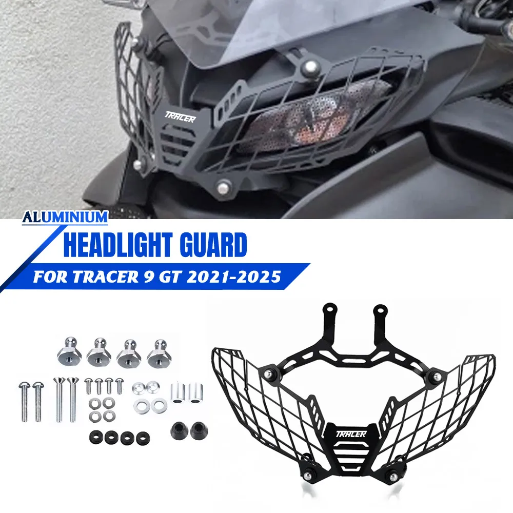 

Tracer 9 gt Front Headlight Grille Guard Cover Protector Decorative Headlamp For Yamaha Tracer 9GT 2021 2022 2023 2024 2025