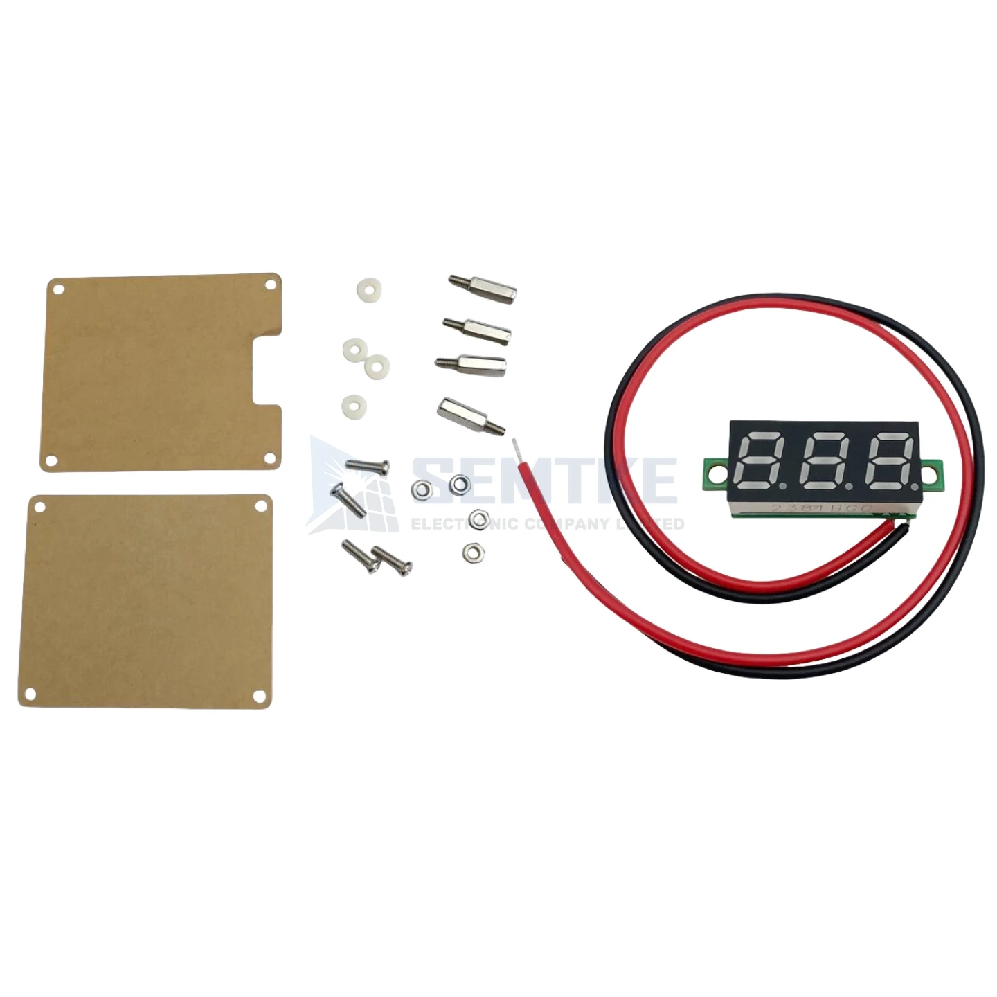 

Balance board acrylic shell 5S/6S with 0.28 inch voltmeter display default blue