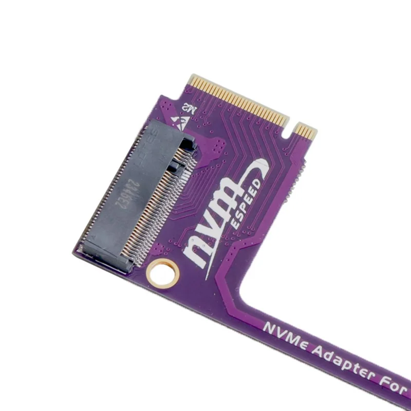 Well Made-1 PCS For Asus Rog Ally M.2 NVME Transfer Card Purple PCB For Rog Ally Modified Game Accessories
