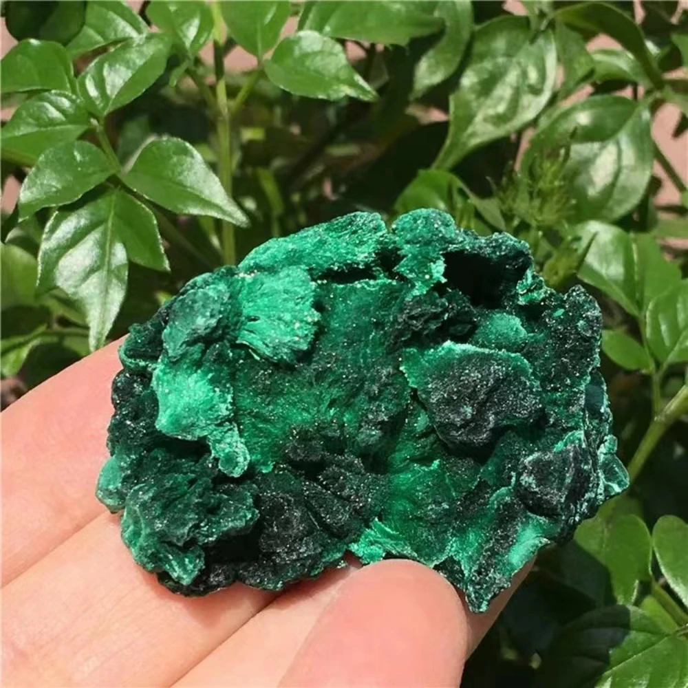 

Natural Rough Malachite High Quality Malachite Crystal Clastic Rock Cube Collectible Minerals Specimen For Home Decor