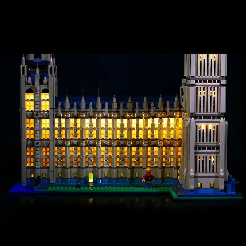 Kit de luz LED DIY RC para LEGO 10253, juego de bloques de construcción Big Ben, solo luz LED, sin modelo de bloques