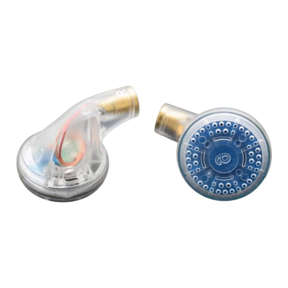 FENGRU JZ32 Diy PET Blue Diamond Diafragma Unit Hoofdtelefoon 32ohm 300ohm Hoge Impedantie Platte Kop Oordopjes HiFi In Ear Oortelefoon - afbeelding 2