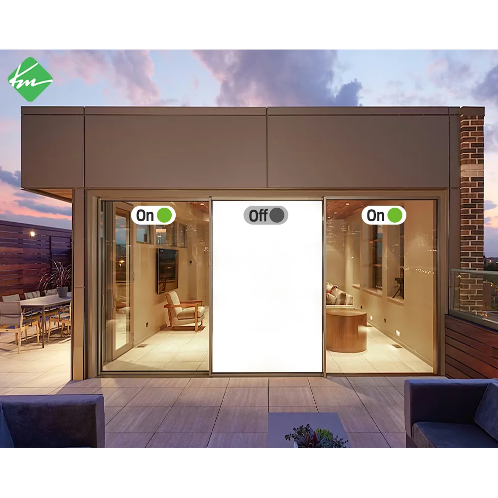 AIROW Electrochromic Smart Film Auto Tint Switchable Privacy Dimming Film for Window Glass