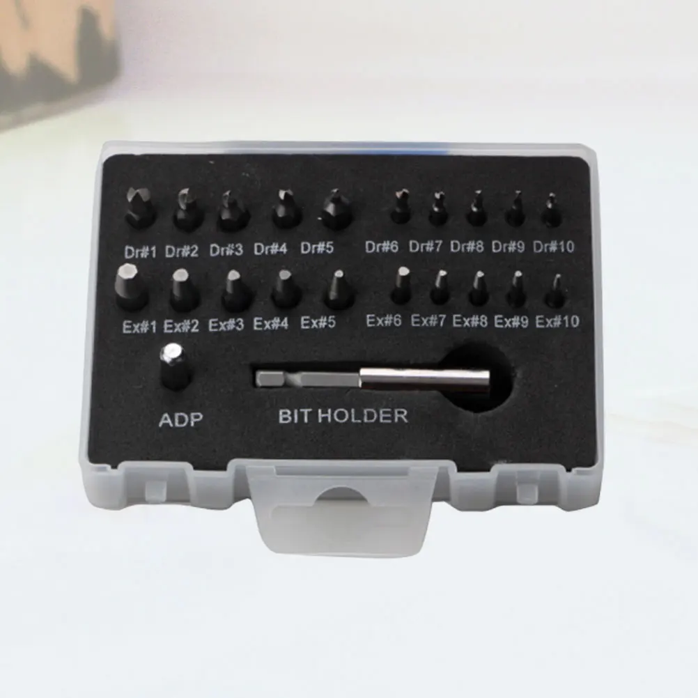 

22 Pcs Broken Wire Extractor Damaged Nut Shelled Nuts Remover Stripped