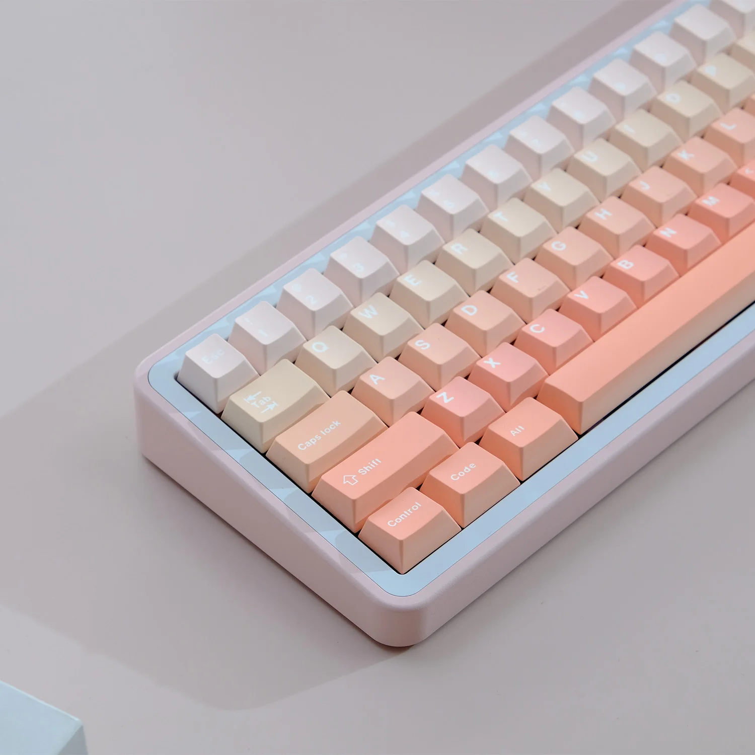 146 Keys Gradient Oranges Theme Keycap PBT Cherry Profile Keycaps for MX Switch Game DIY Custom Layout Mechanical Keyboard Gifts