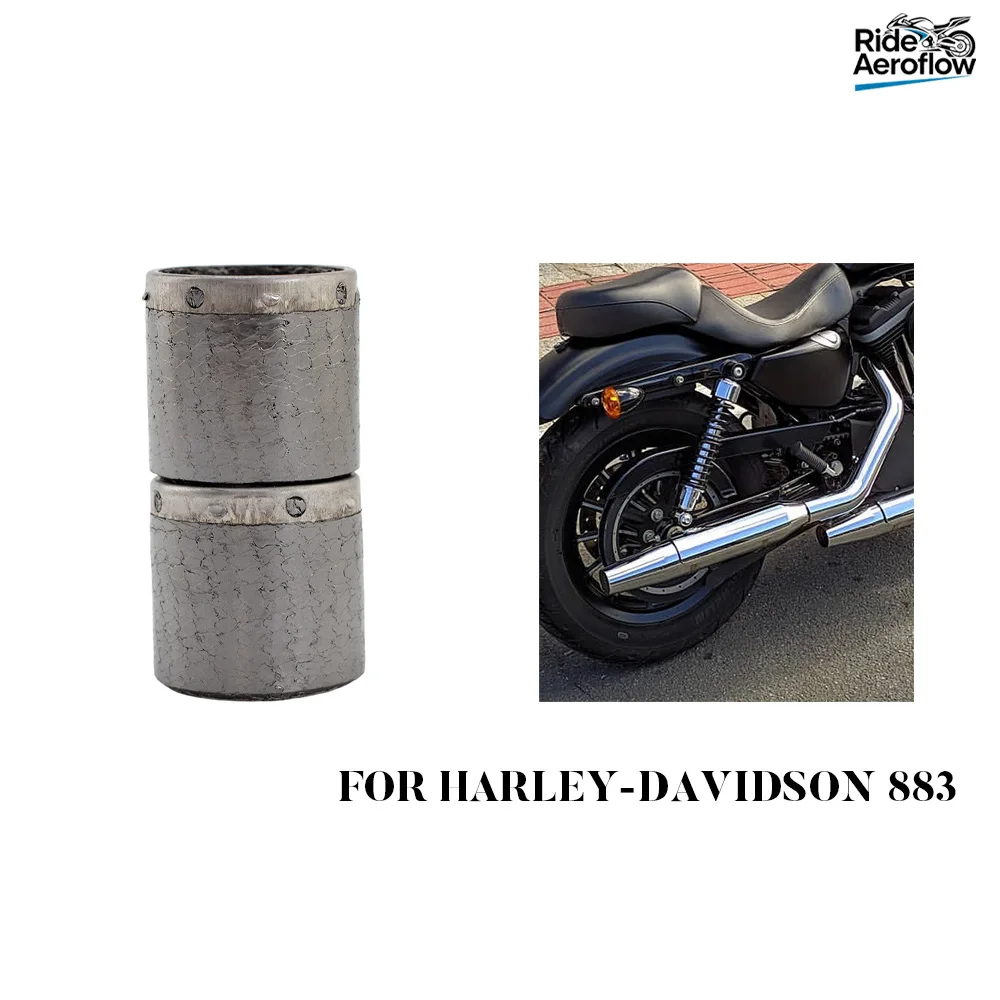 Motorcycle Exhausts Gasket Header Exhaust Muffler Gaskets For Harley Sportster XL 883 1200 Softail