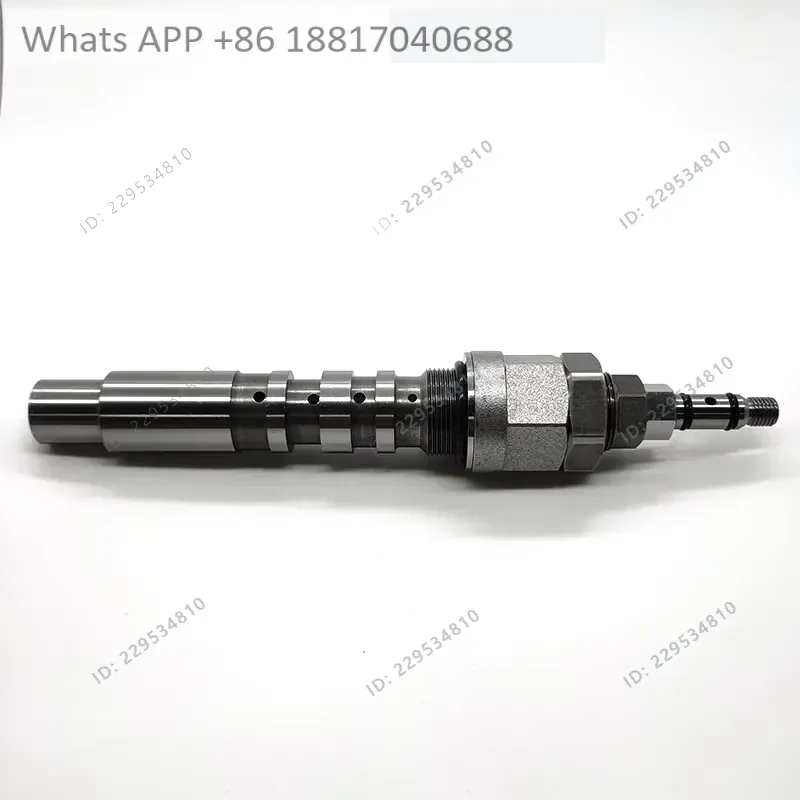 1PC 708-2L-04523 Main Relief Valve for   PC200-6 PC120-6 130-7 Hydraulic Pump Relief Valve 708-2L-04740 Replacement